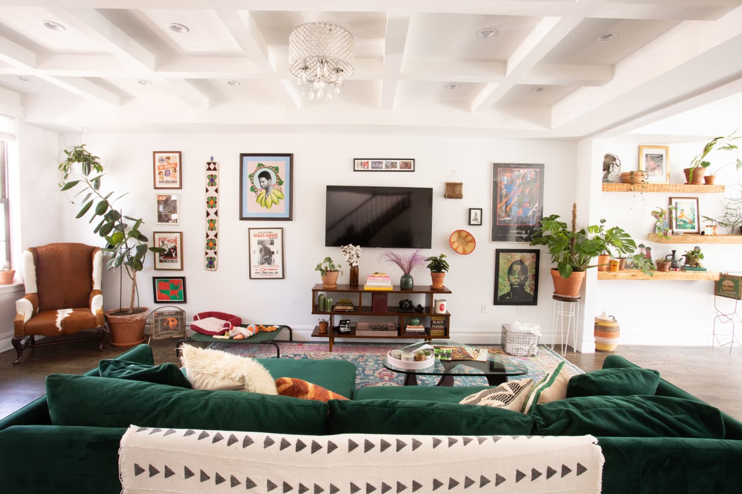 Suspended Ceiling Art Is the New Gallery Wall Apartment Therapy